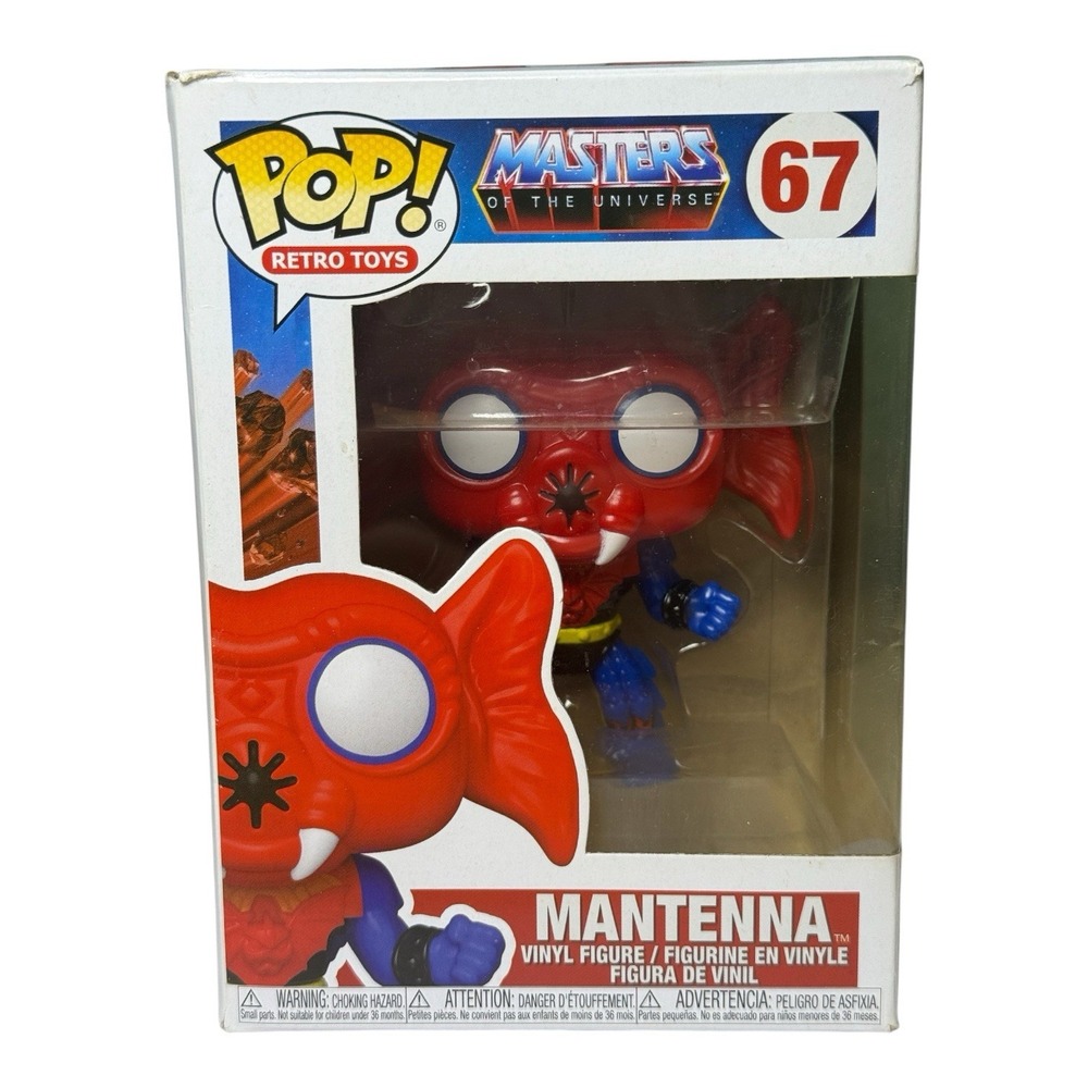 Funko Pop! Toys Masters of the Universe #67 Mantenna Vinyl Figure NEW